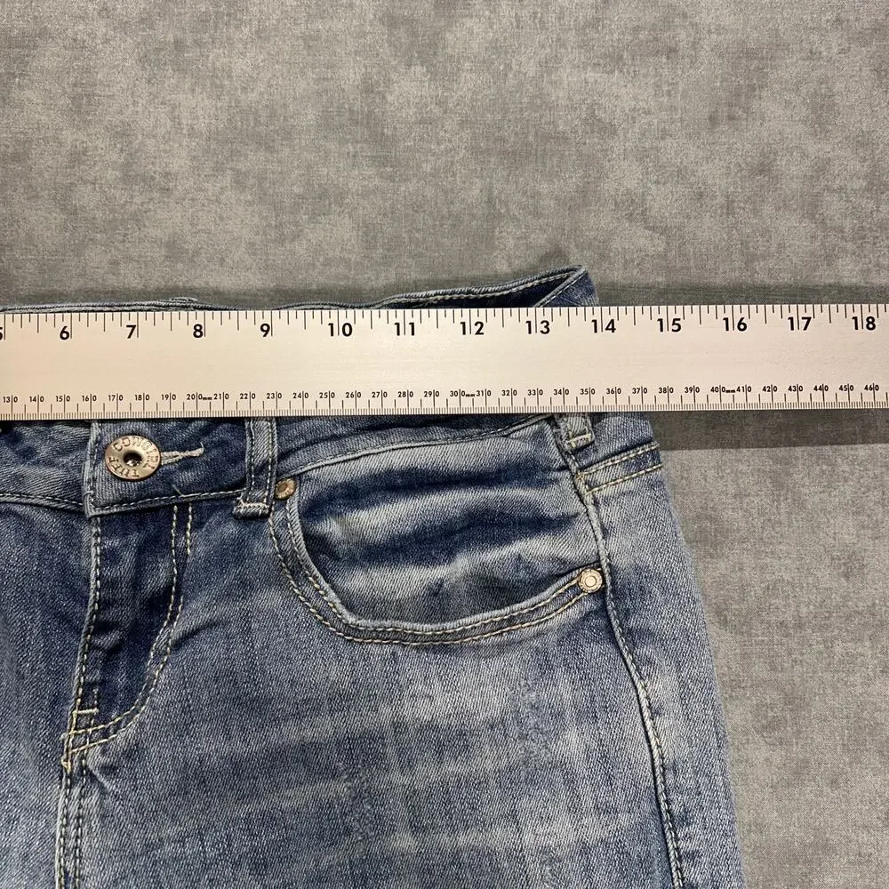 Cowgirl Tuff Co Running Free Low Rise Bootcut Jeans Womens 27x33 Light Wash